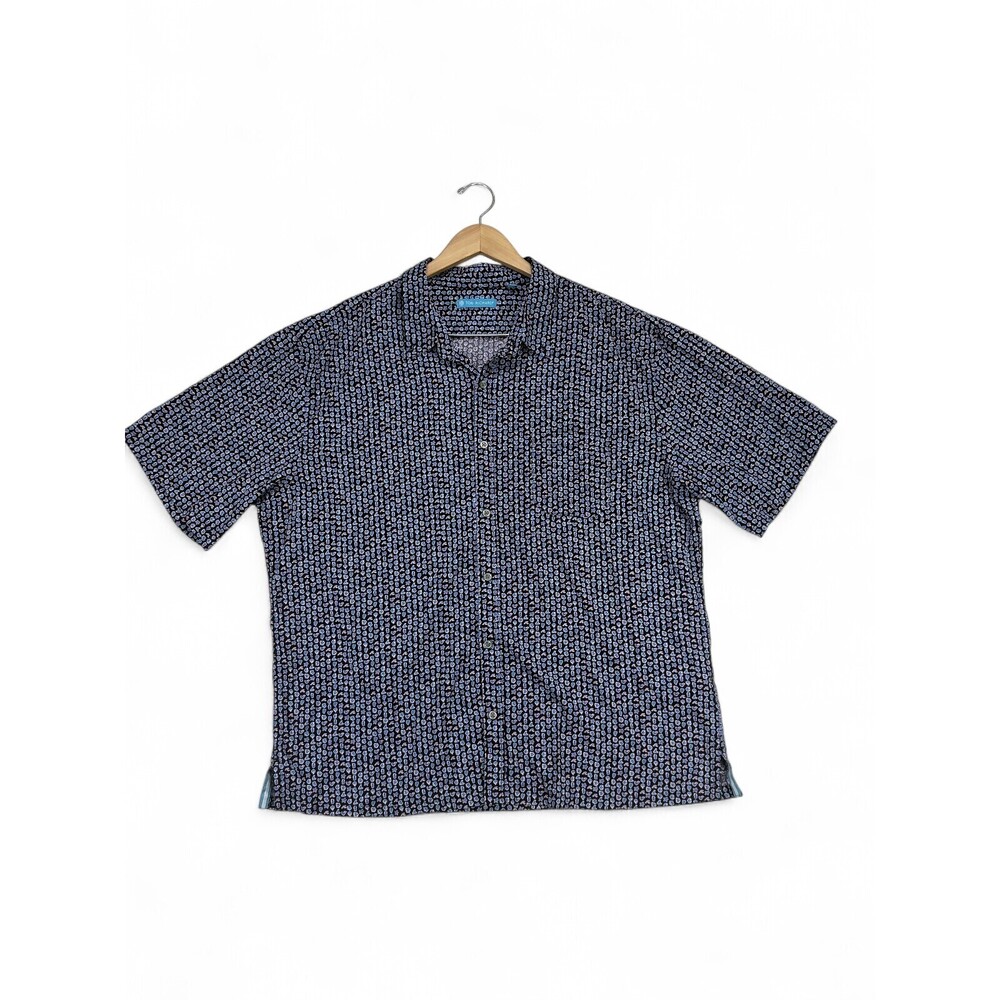 Tori Richard Men's‎ Short-Sleeve Printed Button-Up Shirt XL